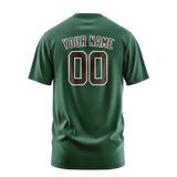 Custom Green Brown T-Shirt