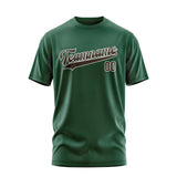 Custom Green Brown T-Shirt