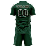 Custom Green Olive Soccer Set