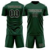 Custom Green Olive Soccer Set