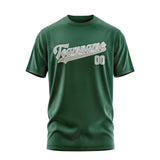 Custom Green Gray T-Shirt