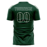 Custom Green Green Soccer Jersey