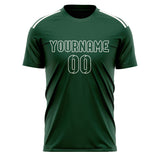 Custom Green Green Soccer Jersey