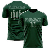 Custom Green Green Soccer Jersey