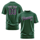 Custom Green Purple T-Shirt