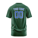 Custom Green Sky Blue T-Shirt