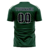 Custom Green Navy Soccer Jersey