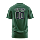 Custom Green Navy T-Shirt