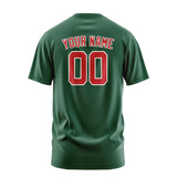 Custom Green Red T-Shirt