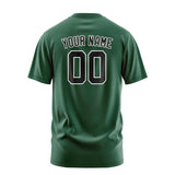 Custom Green Black T-Shirt