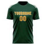 Custom Green Yellow Soccer Jersey