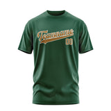 Custom Green Khaki T-Shirt
