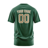 Custom Green Light Khaki T-Shirt
