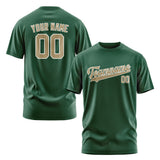 Custom Green Light Khaki T-Shirt