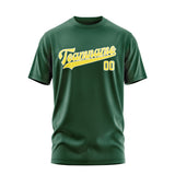 Custom Green Light Yellow T-Shirt