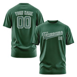 Custom Green Blue Green T-Shirt