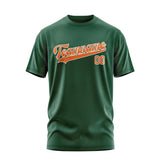 Custom Green Orange T-Shirt