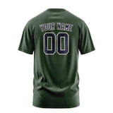 Custom Dark Green Navy T-Shirt