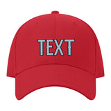 Custom Red Dark Grey Hat