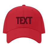 Custom Red Khaki Hat 06B21715