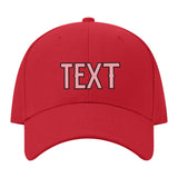 Custom Red Light Emerald Green Hat