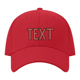 Custom Red Emerald Green Hat