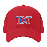 Custom Red Navy Hat