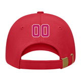 Custom Red Light Pink Hat 06B21813