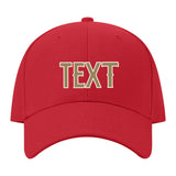 Custom Red Goldenrod Hat