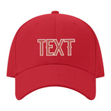 Custom Red Emerald Green Hat