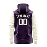 Custom Purple Cream Hoodie 0707030307B31703