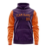 Custom Purple Orange Hoodie 0707282807B31728