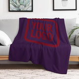 Custom Purple Crimson Blanket