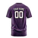 Custom Purple Cream T-Shirt