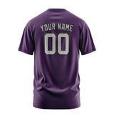 Custom Purple Gray T-Shirt