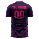 Custom Purple Pink Soccer Jersey