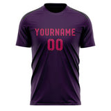 Custom Purple Pink Soccer Jersey