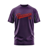 Custom Purple Red T-Shirt