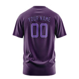 Custom Purple Light Purple T-Shirt