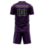 Custom Purple Olive Soccer Set