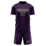 Custom Purple Olive Soccer Set