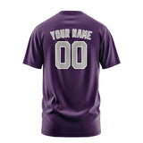 Custom Purple Gray T-Shirt