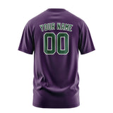 Custom Purple Green T-Shirt