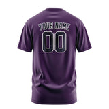 Custom Purple Navy T-Shirt