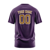 Custom Purple Khaki T-Shirt