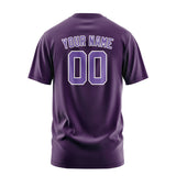 Custom Purple Light Purple T-Shirt