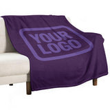 Custom Purple Lavender Blanket