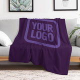 Custom Purple Lavender Blanket