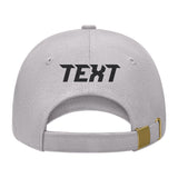 Custom Gray Mocha Hat 07B117