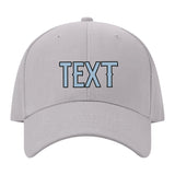 Custom Gray Dark Grey Hat